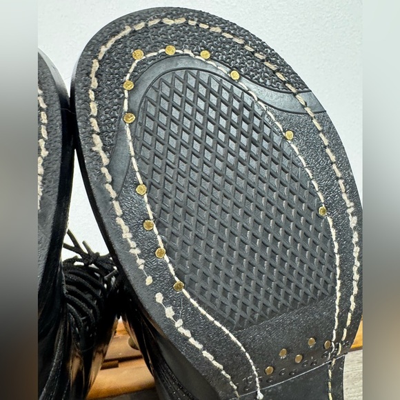 Corcoran Men’s Black Leather Size 9 E Paratrooper Jump Boots 1500 Made in USA - Picture 14 of 16